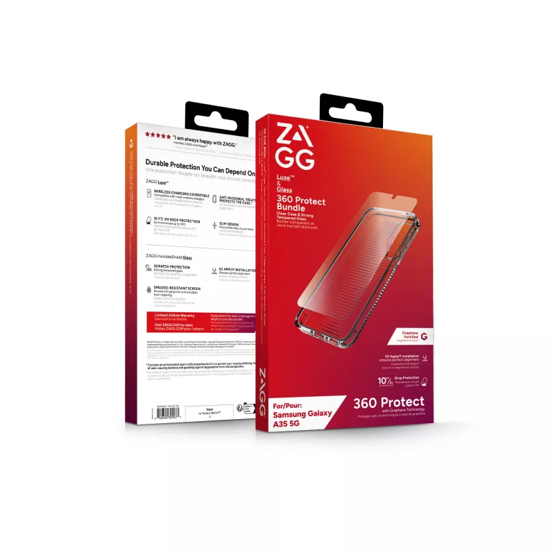ZAGG Luxe & Glass 360 etui na telefon komórkowy 16,8 cm (6,6 cala)
