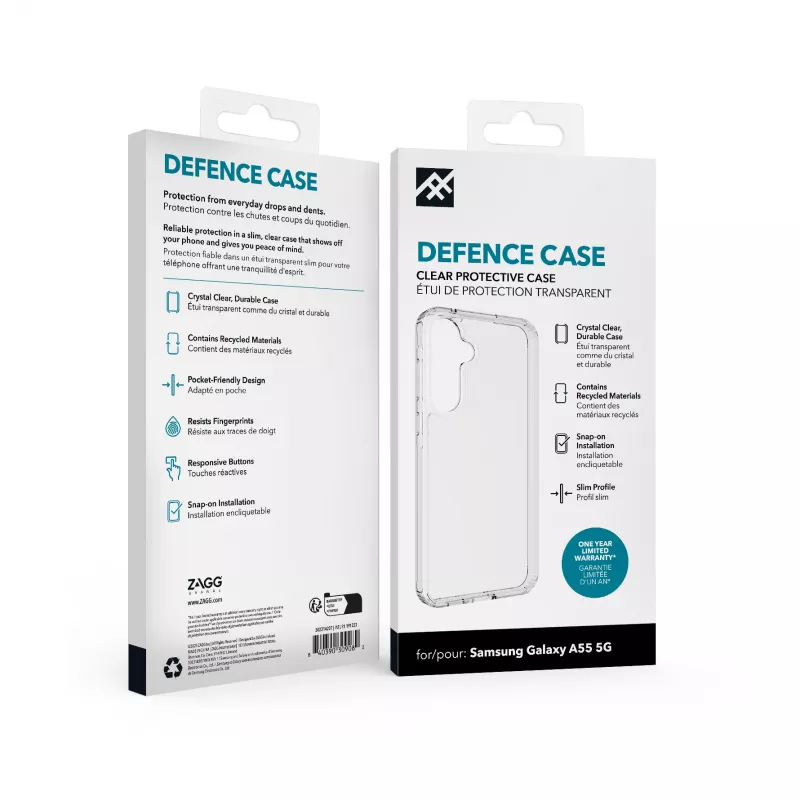 IFROGZ Defence Etui na telefon komórkowy 16,8 cm (6,6 cala) Pokrowiec Przezroczysty