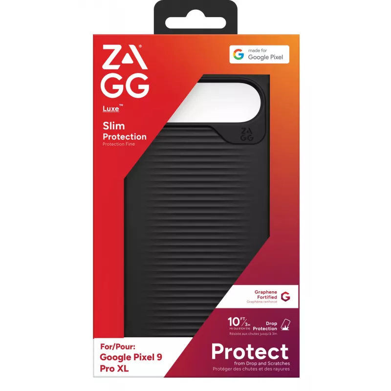 Etui ZAGG Luxe do telefonu komórkowego 17,3 cm (6,8 cala) Pokrowiec Czarny