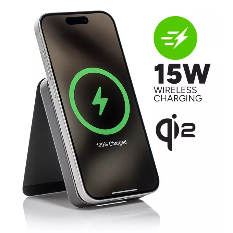 mophie Snap+ Powerstation 10000 mAh Ładowanie bezprzewodowe Czarny