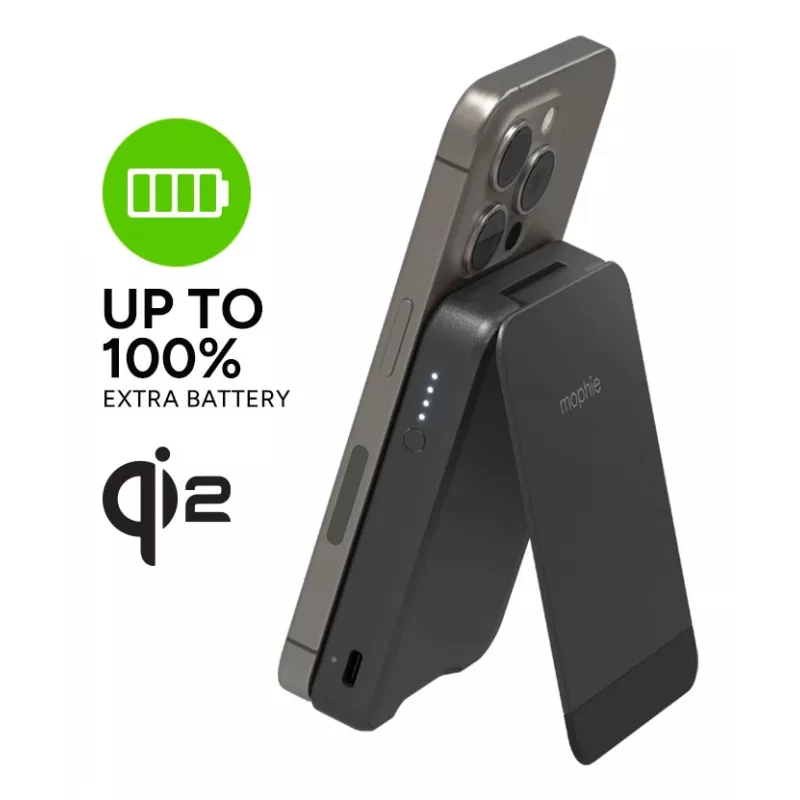 mophie Snap+ Powerstation 10000 mAh Ładowanie bezprzewodowe Czarny