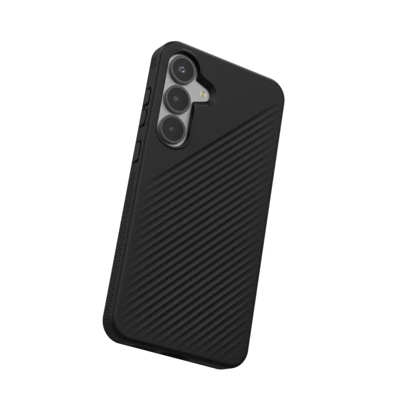 ZAGG Luxe Samsung Galaxy S25+ Czarny, Cover, Samsung, Galaxy S25+, 17 cm (6.7 inch), Czarny
