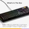 Glorious Gaming GMMK 3 HE 100% Prebuilt Wired Czarny - US, Wired, USB, Mechanical, QWERTY, RGB LED, Czarny