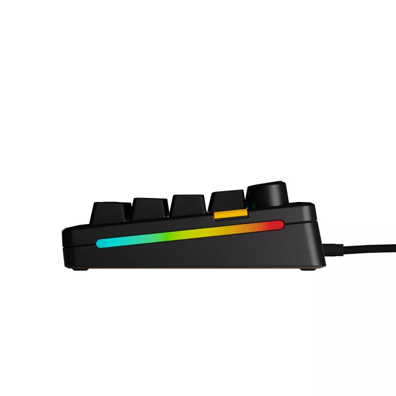 Glorious Gaming GMMK 3 HE 65% Prebuilt Wired Czarny - FR, Przewodowa, USB, Mechaniczna, AZERTY, RGB LED, Czarna