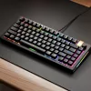Glorious Gaming GMMK 3 HE 75% Prebuilt Wired Czarny - FR, Przewodowa, USB, Mechaniczna, AZERTY, RGB LED, Czarna