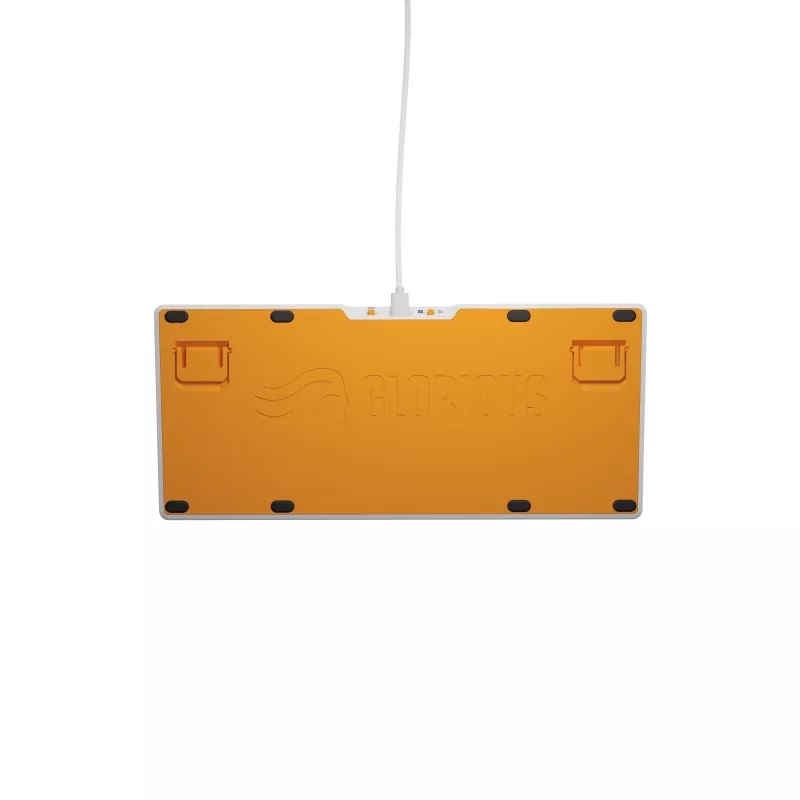 Glorious Gaming GMMK 3 HE 75% Prebuilt Wired biały - FR, przewodowa, USB, mechaniczna, AZERTY, RGB LED, biała