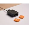 Mysz gamingowa Glorious Gaming Model O3 Wireless - system wymiennych baterii InfinitePlay, polling 8k, przełączniki optyczne o wytrzymałości 130 mln kliknięć, ultra lekka 66 g, sensor optyczny 30 000 DPI, RGB - czarna