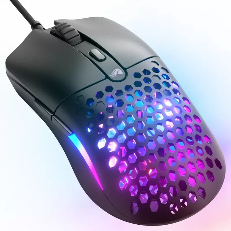 Mysz Glorious Gaming Model O Eternal praworęczna USB Typu-A Optyczna 12000 DPI
