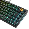 Glorious Gaming GMBK 75% klawiatura USB AZERTY francuska czarna