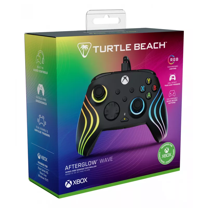 Gamepad Turtle Beach Afterglow Wave Czarny USB PC Xbox Series