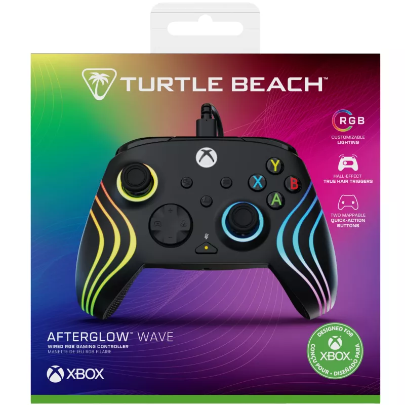 Gamepad Turtle Beach Afterglow Wave Czarny USB PC Xbox Series