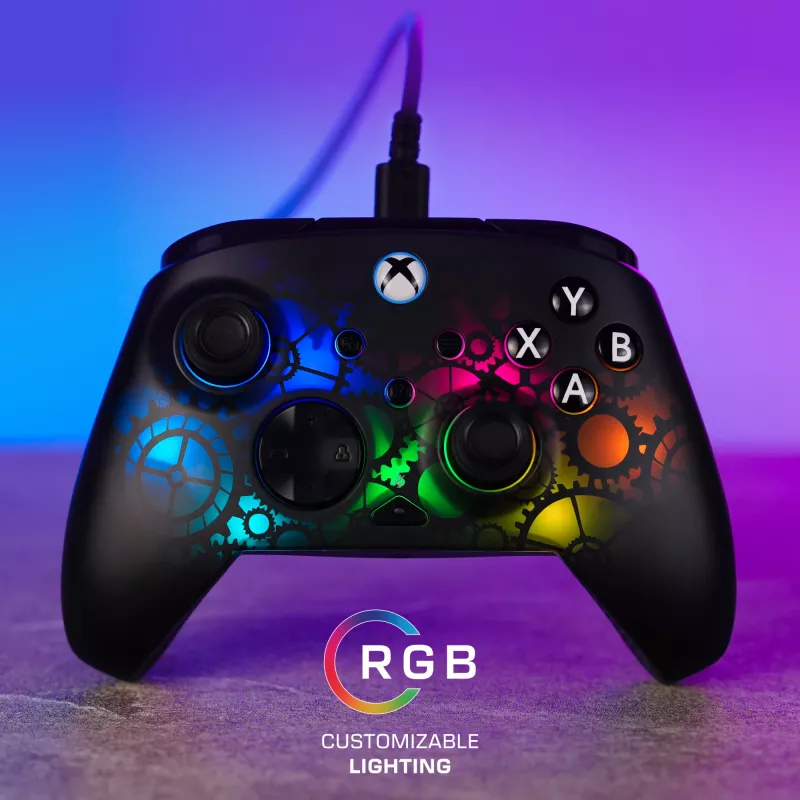 Gamepad Turtle Beach Afterglow Ignite Wired RGB kontroler konfigurowalne podświetlenie RGB programowalne przyciski