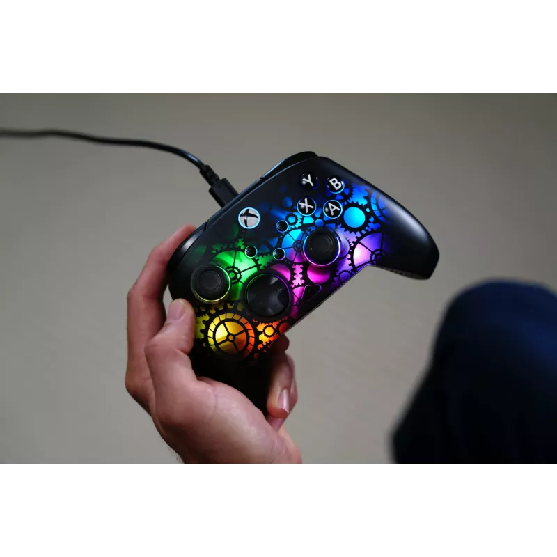Gamepad Turtle Beach Afterglow Ignite Wired RGB kontroler konfigurowalne podświetlenie RGB programowalne przyciski