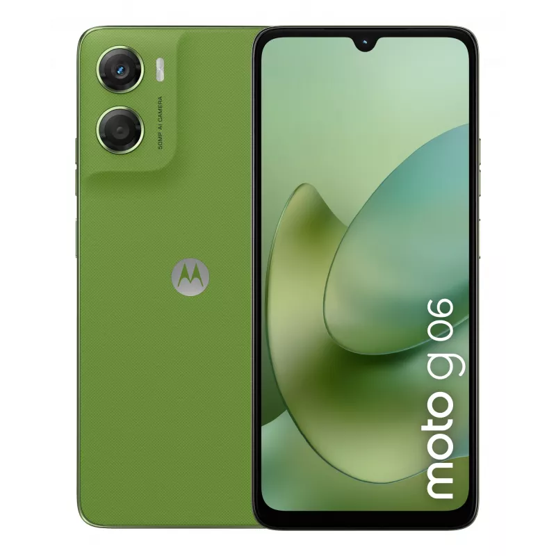 Motorola moto g06 17.5 cm (6.88 cala) Dual SIM Android 15 4G USB Type-C 4 GB 64 GB 5200 mAh Zielony