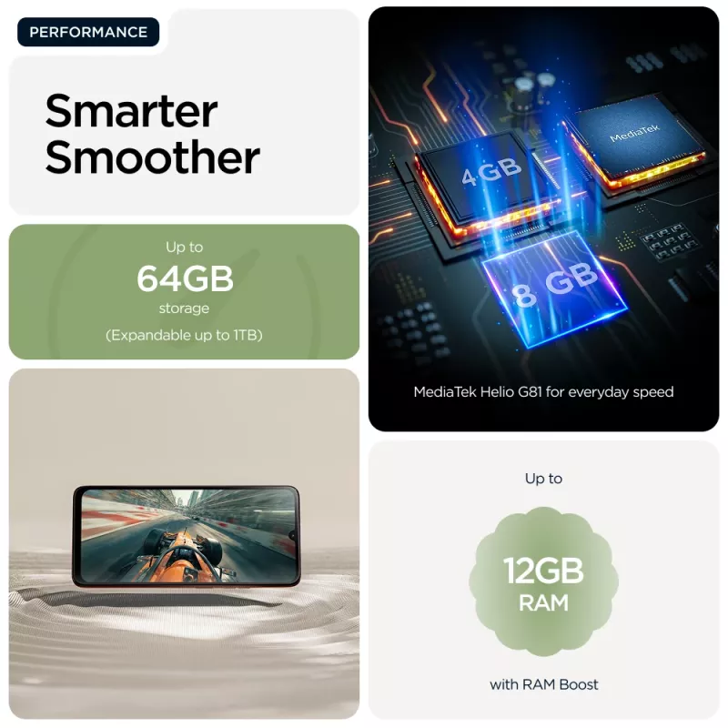 Motorola moto g06 17.5 cm (6.88 cala) Dual SIM Android 15 4G USB Type-C 4 GB 64 GB 5200 mAh Zielony