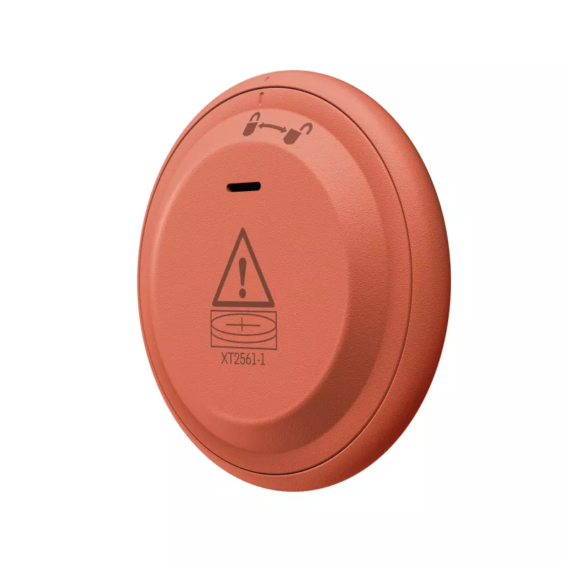 Finder Motorola moto tag 2 — uniwersalny lokalizator, pomarańczowy, bateria CR2032, do 14400 h, 7,4 g, Ø 31,9 mm, 8 mm