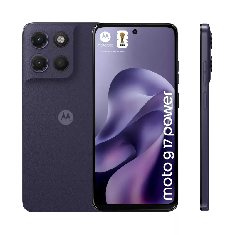 Motorola moto g17 power 17,1 cm (6,72 cala) Hybrydowy Dual SIM Android 15 USB Type-C 8 GB 256 GB 6000 mAh Fioletowy