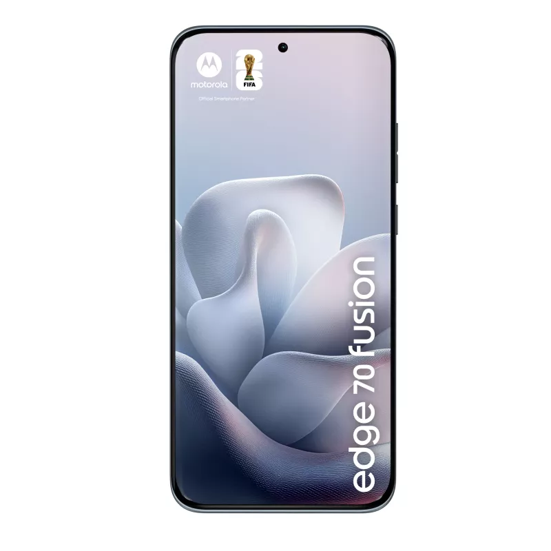 Smartfon Motorola edge 70 fusion — 6,78 cala (17,2 cm) OLED, Snapdragon 7s Gen 3, 12 GB RAM, 256 GB, Dual SIM, 7000 mAh, jasnoniebieski