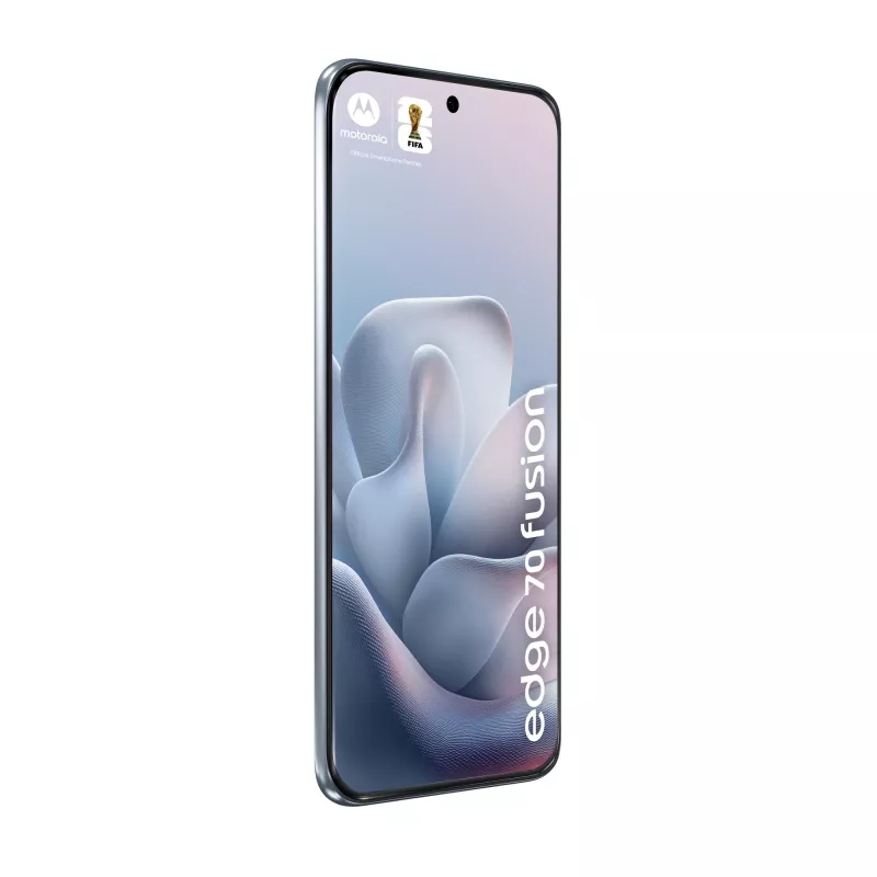 Smartfon Motorola edge 70 fusion — 6,78 cala (17,2 cm) OLED, Snapdragon 7s Gen 3, 12 GB RAM, 256 GB, Dual SIM, 7000 mAh, jasnoniebieski