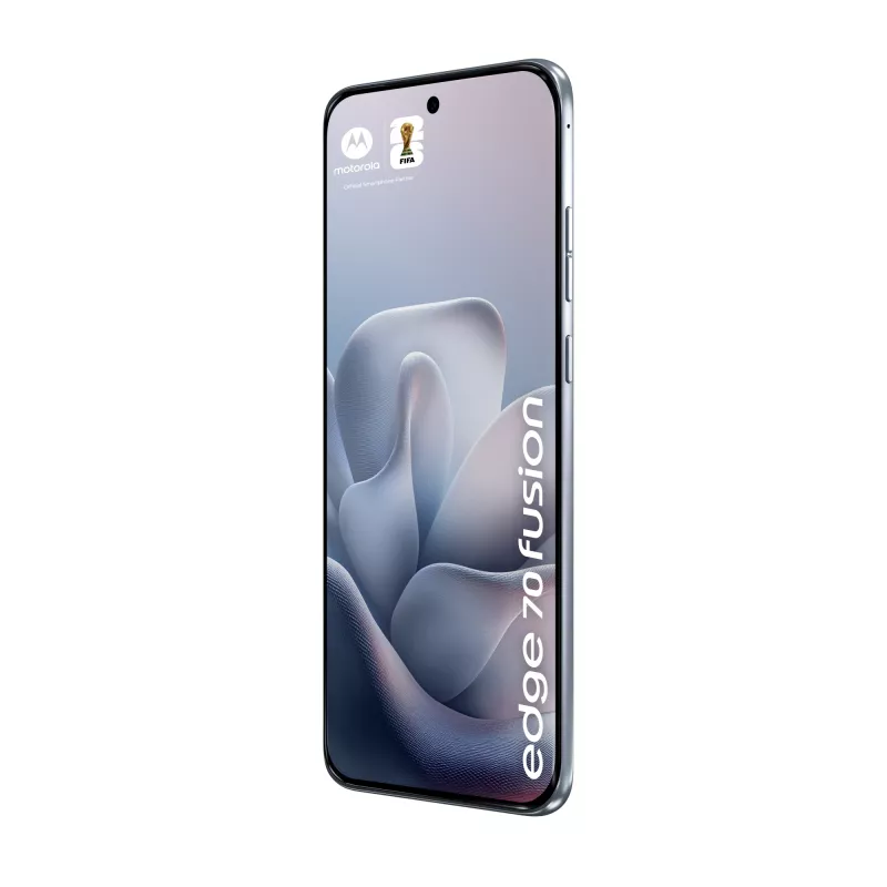 Smartfon Motorola edge 70 fusion — 6,78 cala (17,2 cm) OLED, Snapdragon 7s Gen 3, 12 GB RAM, 256 GB, Dual SIM, 7000 mAh, jasnoniebieski