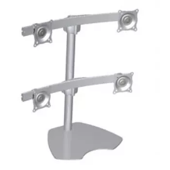 Stojak Chief Quad Monitor Table Stand na biurko, srebrny