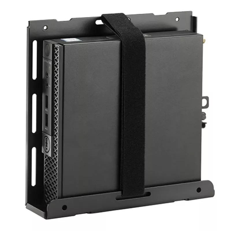 Uchwyt montażowy Chief KRA232B — Uchwyt kolumnowy do thin clienta / PC, stal, czarny, maks. obciążenie 1,36 kg