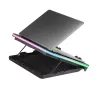 Mars Gaming MNBC6, Podstawa chłodząca + podstawka XL 19'' ARGB, 3 wentylatory, podstawka na smartfon