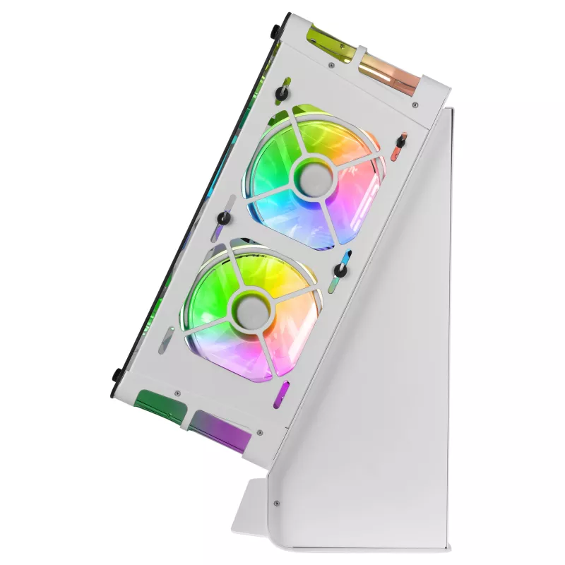 Mars Gaming MCB Biała obudowa PC Gaming ATX XL Custom Premium Edition modułowa konstrukcja z dwiema komorami