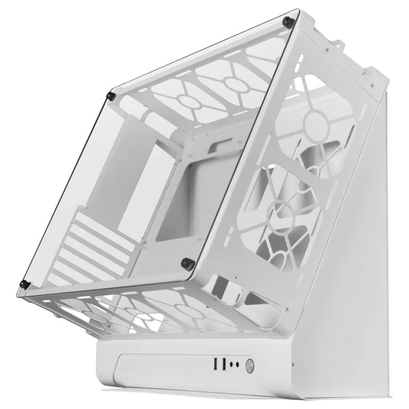 Mars Gaming MCB Biała obudowa PC Gaming ATX XL Custom Premium Edition modułowa konstrukcja z dwiema komorami