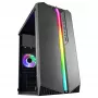 Mars Gaming MC-S1 Czarna Kompaktowa Obudowa Gamingowa Micro-ATX Oświetlenie ARGB 12 Trybów Wentylator FRGB Pełne Okno Boczne
