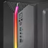 Mars Gaming MC-S1 Czarna Kompaktowa Obudowa Gamingowa Micro-ATX Oświetlenie ARGB 12 Trybów Wentylator FRGB Pełne Okno Boczne