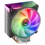Mars Gaming MCPU-VR czarny radiator CPU podwójne lustro nieskończoności ARGB 4 rurki cieplne HCT 180 W TDP ultra-cichy wentylator PWM 12 cm