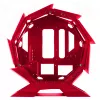 Mars Gaming MCORB Czerwona Obudowa Komputerowa Gaming Micro-ATX XL Niestandardowy Okrągły Design Podwójne Szkło Hartowane