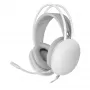Mars Gaming MH-GLOW biały 360° Full Chroma RGB Flow Headset Noise Cancelling Microphone Ultra-Lightweight Design Memory-Foam Earpads Universal Compatibility