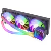 Mars Gaming ML-ULTRA360 Czarny Chłodzenie cieczą CPU TDP 650W Lustro nieskończoności 3 ciche wentylatory FDB ARGB Rurki ARGB Uniwersalny wielogniazdowy