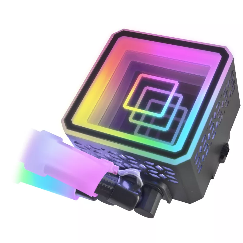 Mars Gaming ML-ULTRA360 Czarny Chłodzenie cieczą CPU TDP 650W Lustro nieskończoności 3 ciche wentylatory FDB ARGB Rurki ARGB Uniwersalny wielogniazdowy