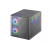 Mini Tower PC Mars Gaming MC-400 Biały 2x 120mm wentylatory przednie