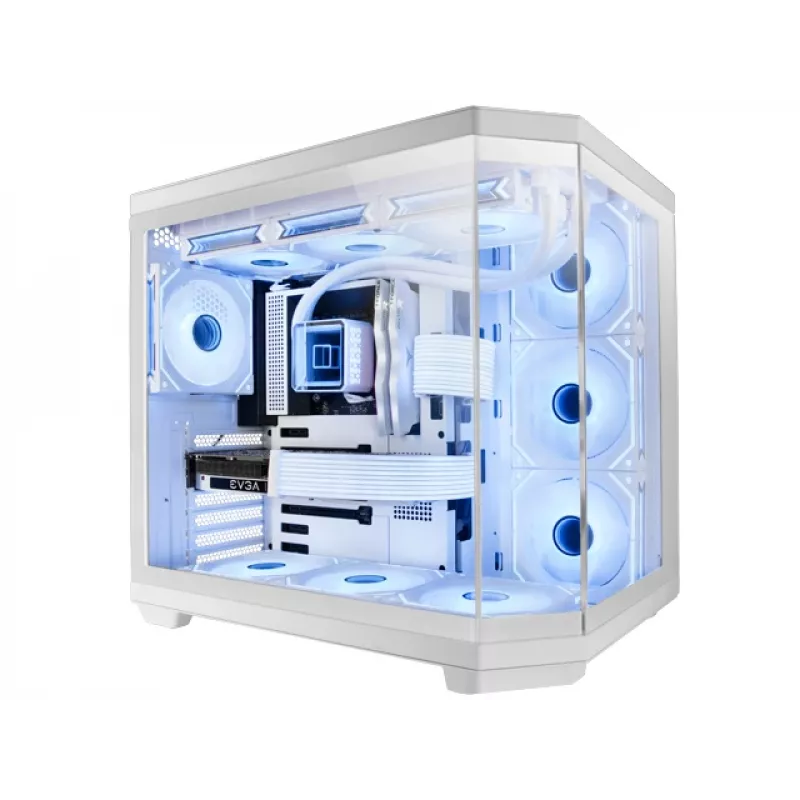 Mars Gaming MC-3TCOREW Midi Tower biały