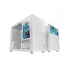 Mars Gaming MC-LCD obudowa Micro ATX mini tower ze szklanym panelem, biała