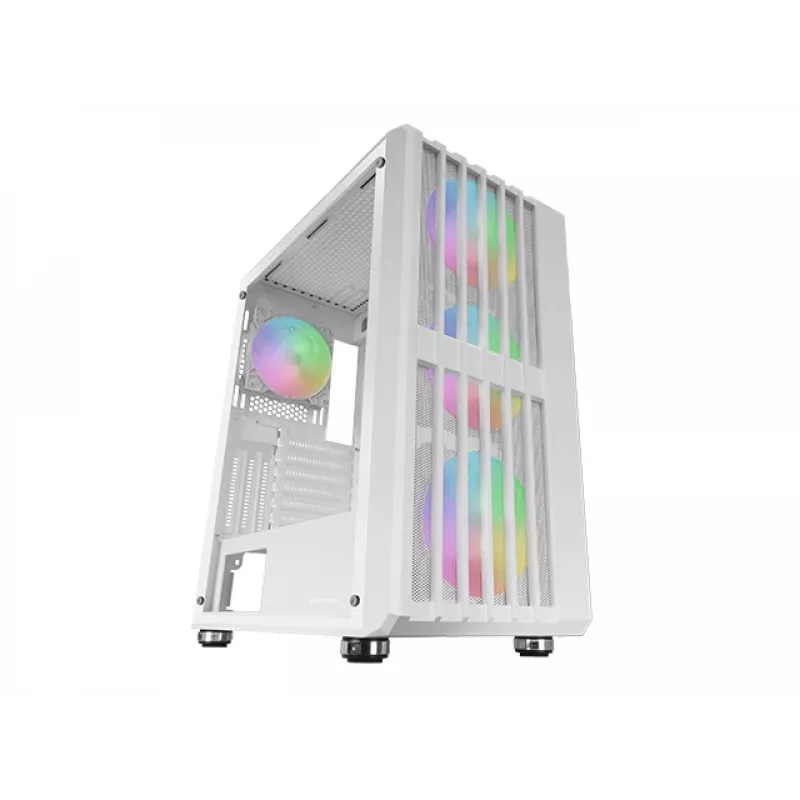 Mars Gaming MC-VAULTW obudowa komputerowa Midi Tower Biała