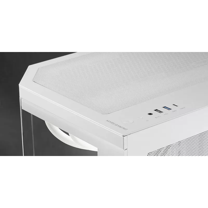 Mars Gaming MC-3TCOREMW Mini Tower Biały