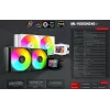 Mars Gaming ML-VISION240W AIO płynny cooler CPU, 240 mm, RGB, biały