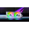 Mars Gaming ML-VISION240W AIO płynny cooler CPU, 240 mm, RGB, biały