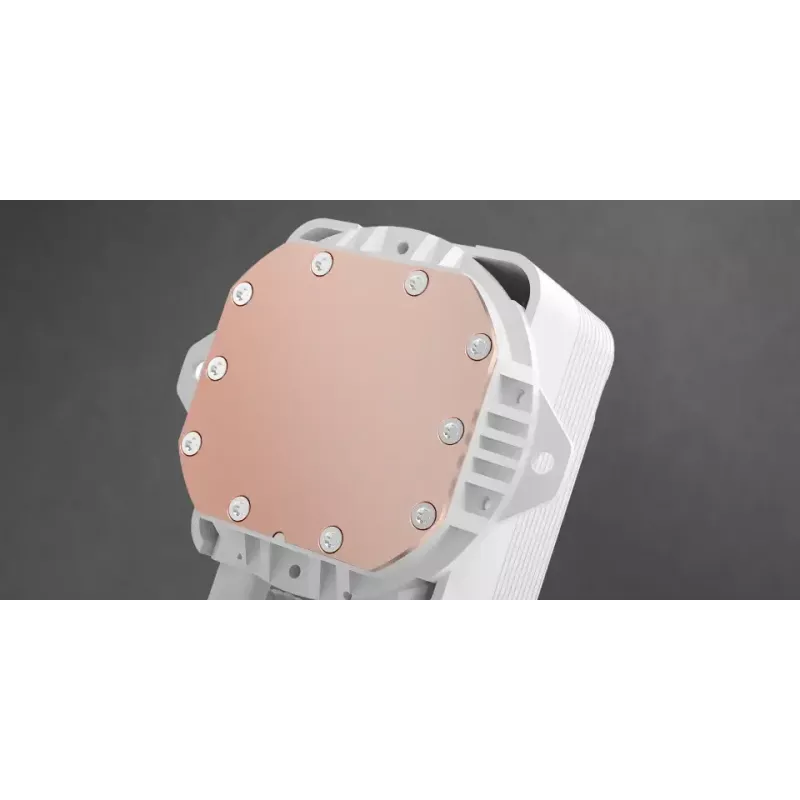Mars Gaming ML-VISION240W AIO płynny cooler CPU, 240 mm, RGB, biały