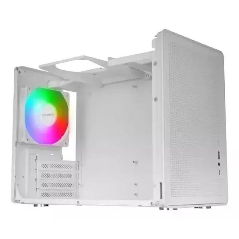 Obudowa komputerowa Mars Gaming MCXPSW mATX Biała