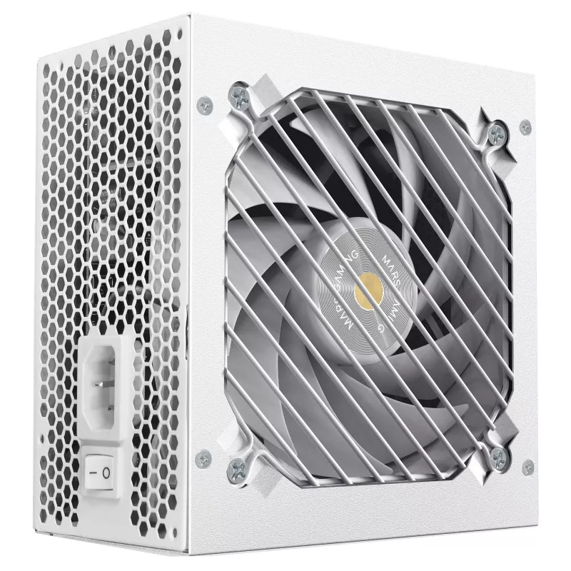 Mars Gaming MPB1000PSIW zasilacz 1000 W 24-pin ATX ATX Biały