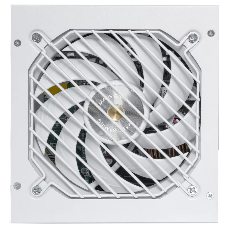 Mars Gaming MPB1000PSIW zasilacz 1000 W 24-pin ATX ATX Biały