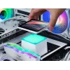 Mars Gaming ML-VISIONPRO240W Chłodzenie cieczą typu all-in-one do procesora 12 cm Biały 1 szt.