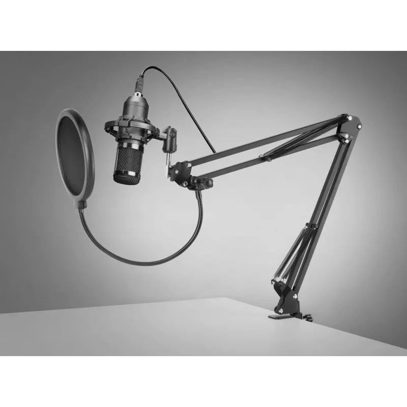 Mars Gaming Ultra-high Definition Microphone for Streamings Czarny
