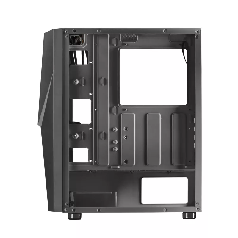Mars Gaming MC777, Obudowa komputera ATX, Oświetlenie ARGB, Czarna, PC, Czarny, ATX, micro ATX, Mini-ITX, Niebieski, Zielony, Czerwony, 15,8 cm, 31,8 cm